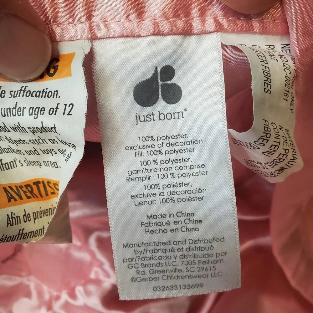 Koala‎ Bear Baby Security Blanket Lovey Pink X-Large Gerber Just Born XL Satin